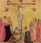 Crucifixion (Alte Pinakothek), from the Seven Panels with the Life of Christ (c. 1320–1325)