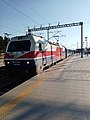 120 022 with the original livery and Hellenic Train logos at Athens station a few months prior to the accident at Tempi, 2023