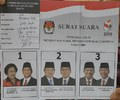 Image 52Indonesian 2009 election ballot. Since 2004, Indonesians are able to vote their president directly. (from History of Indonesia)