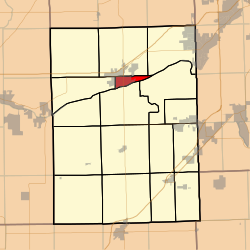 Location in Grundy County