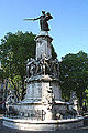 Turcan was responsible for the stone carving on the Marseille monument