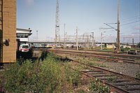 A part of the VR freight yard in Oulu.