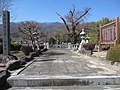 Takeda Nobuyoshi's grave in Nirasaki