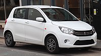 Suzuki Celerio, which is marketed as the Cultus in Pakistan