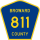 County Road 811 marker
