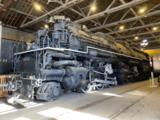 C&O 1604 on display at B&O Railroad Museum in Baltimore, Maryland.