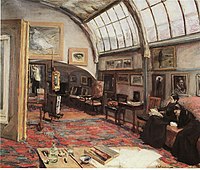 Liebermann, The Studio of the artist, 1902