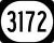 Kentucky Route 3172 marker