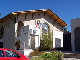 The town hall in Gaujac