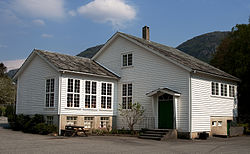 View of the village chapel