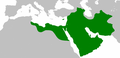 Image 20The Rashidun Caliphate reached its greatest extent under Caliph Uthman, c. 654 (from History of Saudi Arabia)