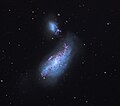 NGC 4485 and NGC 4490.