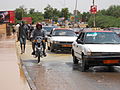 Flooded street in Niamey, August 2013[21]