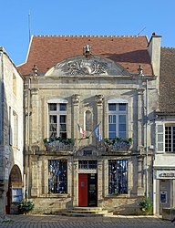 The town hall in Noyers