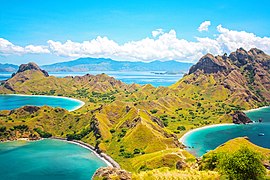 Padar Island near Komodo Island