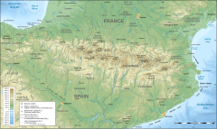 Hautacam is located in Pyrenees