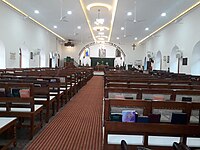 Inside of the St. Bartholomew's Church