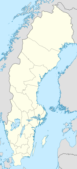 卡尔斯克鲁纳在瑞典的位置