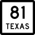 State Highway 81 marker