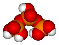 Structure of triphosphoric acid