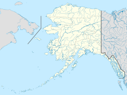 Nome在阿拉斯加州的位置