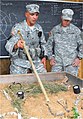 US Army 2LTs complete Leader Forge using a sand table