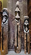 Atingting kon, wooden slit drums from Vanuatu