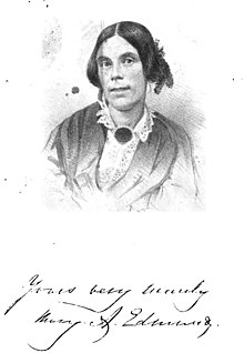 Drawing of Mary Anne Edmunds drawn in the year after her death