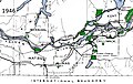 1946 Map of the Fraser Valley