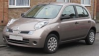 Nissan Micra Visia (UK)