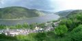 View of the Rhine from Stahleck Castle