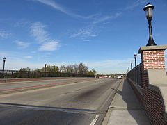 Deck of the Bladensburg Road Bridge in 2016