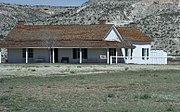 The historic Bachelor Officers’ Quarters in Fort Verde was built in 1871