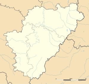 昂古萊姆地區拉羅什富科在夏朗德省的位置