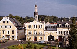 Town hall on 1. máje Square