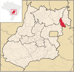 Location in Goiás state