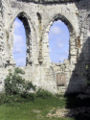 The ruins of the chapel