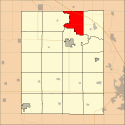 Location in Benton County