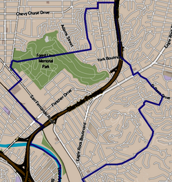 Glassell Park, as delineated by the Los Angeles Times