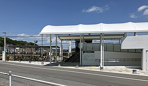 車站入口（2024年5月11日）