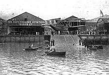 photograph of the Supermarine works