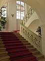 A stairway in the palace