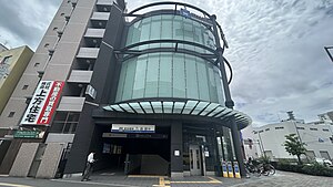 阪神车站1号出入口(2024年6月30日)