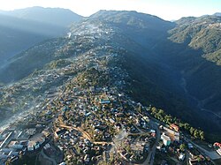 View of Urban Tuensang mountains