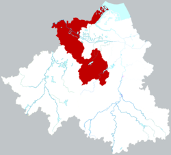 Location in Shaoyang