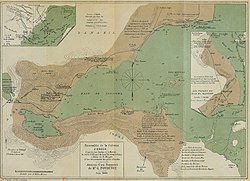 Map of the Obock Territory and Dependencies drawn c.1889