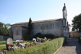 The church in Courcelles