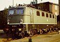 采用氧化铬绿色涂装的141 132-1号机车于不来梅车辆段（1984年）
