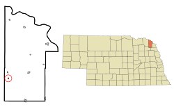 Location of Concord, Nebraska