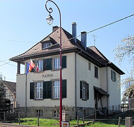 The town hall in Falkwiller